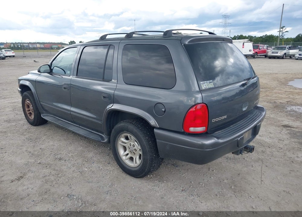 2002 DODGE DURANGO SLT VIN: 1B4HS48N72F180420