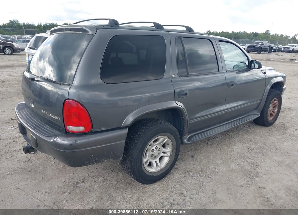 2002 DODGE DURANGO SLT VIN: 1B4HS48N72F180420