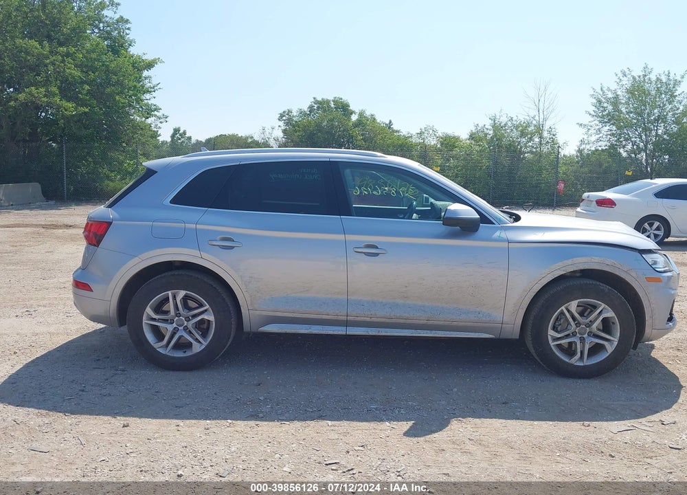 2019 AUDI Q5 45 PREMIUM VIN: WA1ANAFY9K2092638