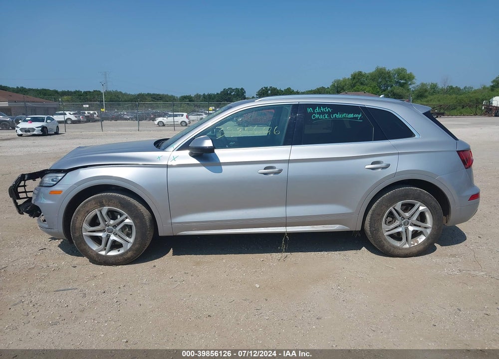 2019 AUDI Q5 45 PREMIUM VIN: WA1ANAFY9K2092638