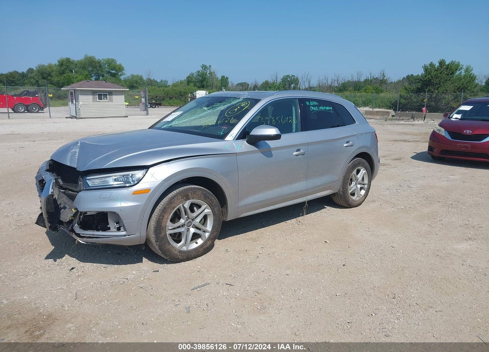 2019 AUDI Q5 45 PREMIUM VIN: WA1ANAFY9K2092638