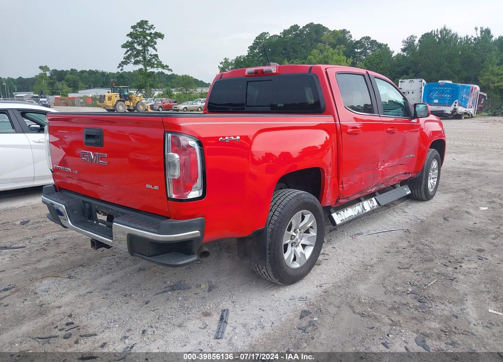 2018 GMC CANYON SLE VIN: 1GTG6CEN0J1298905