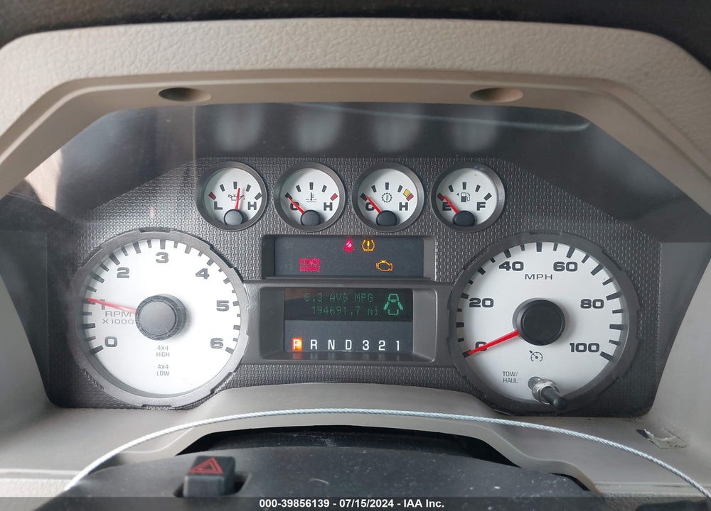 2010 FORD F-250 CABELA'S/KING RANCH/LARIAT/XL/XLT VIN: 1FTSW2BY6AEA17041