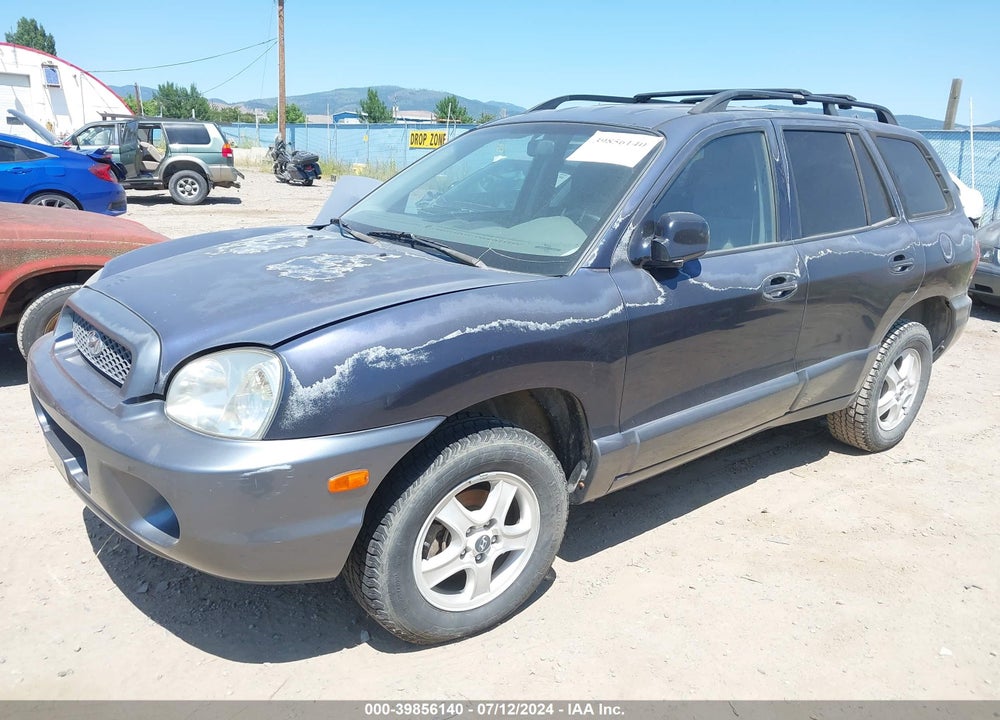 2004 HYUNDAI SANTA FE VIN: KM8SB12B14U749178
