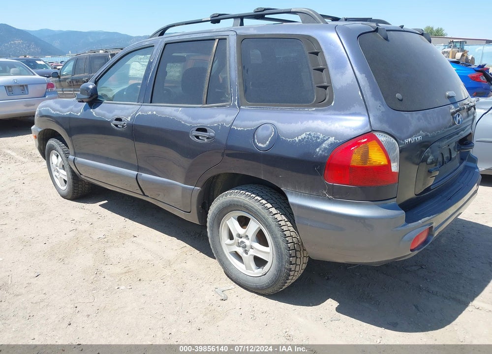 2004 HYUNDAI SANTA FE VIN: KM8SB12B14U749178