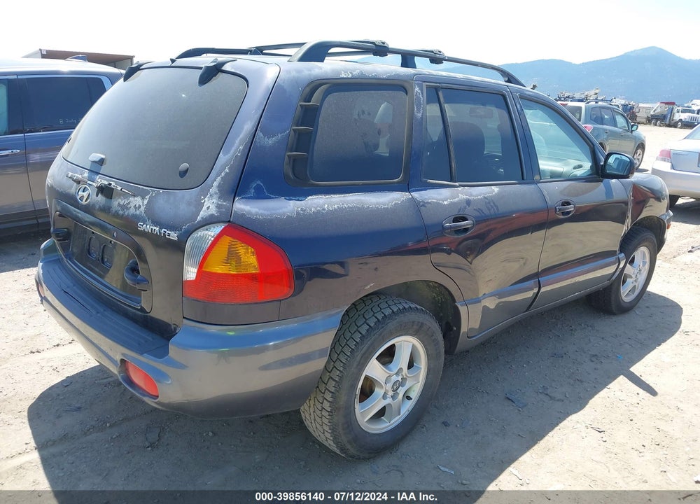 2004 HYUNDAI SANTA FE VIN: KM8SB12B14U749178