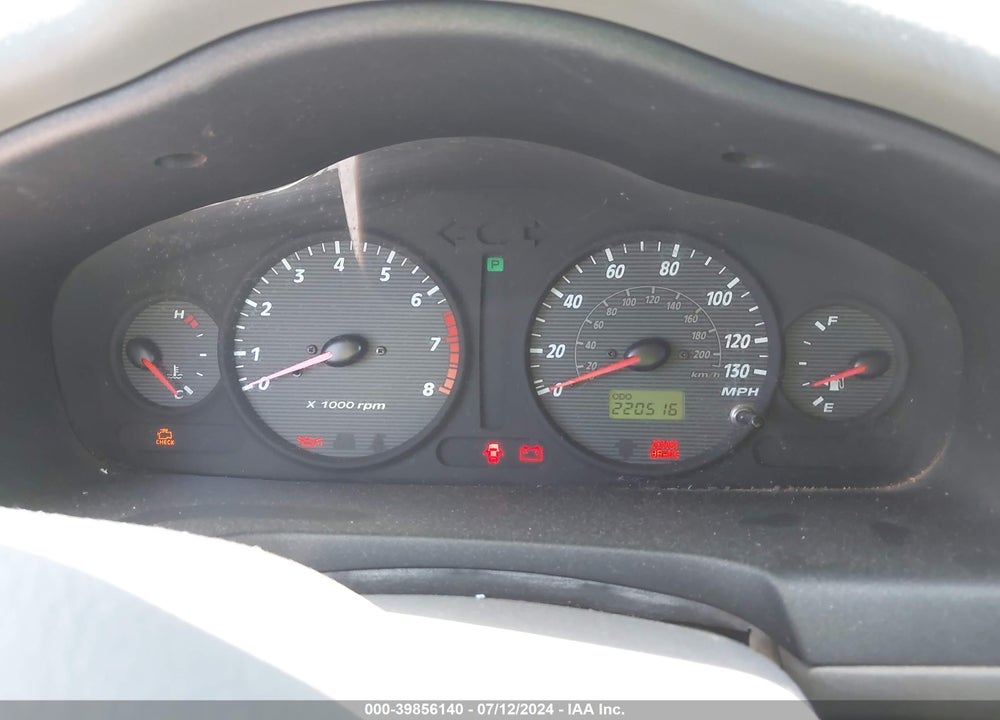 2004 HYUNDAI SANTA FE VIN: KM8SB12B14U749178