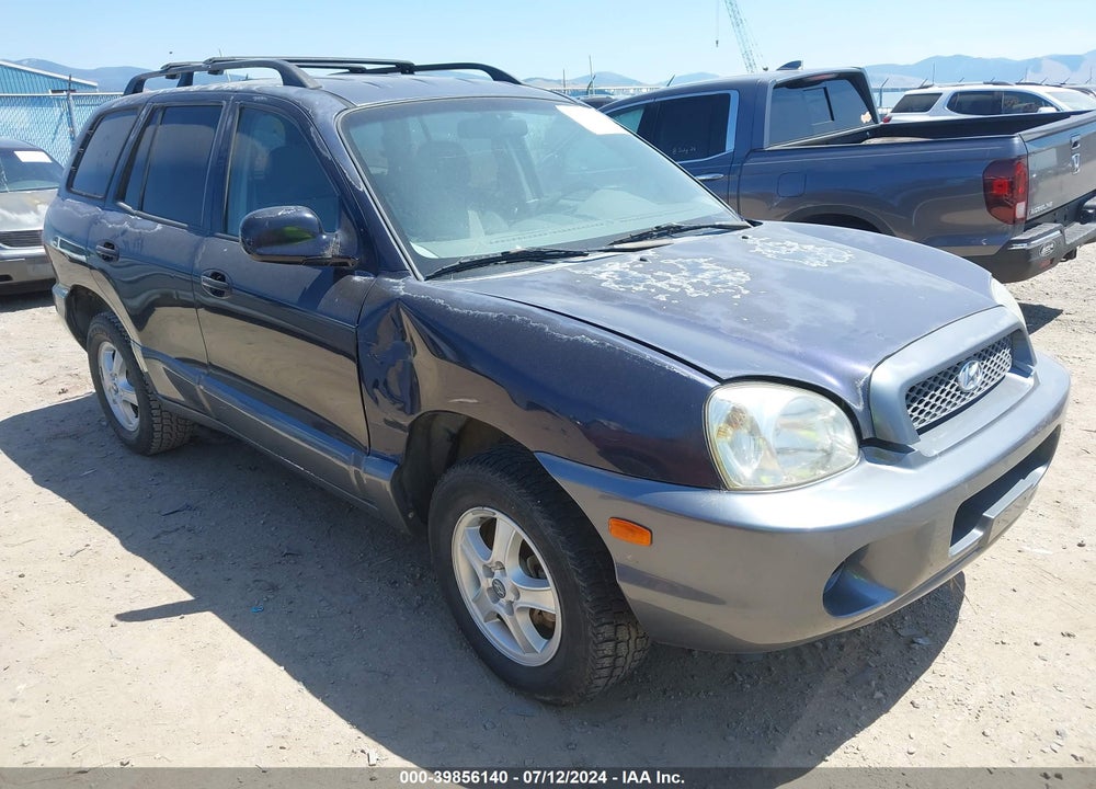 2004 HYUNDAI SANTA FE VIN: KM8SB12B14U749178