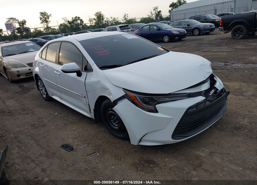 2024 TOYOTA COROLLA LE VIN: 5YFB4MDEXRP099052
