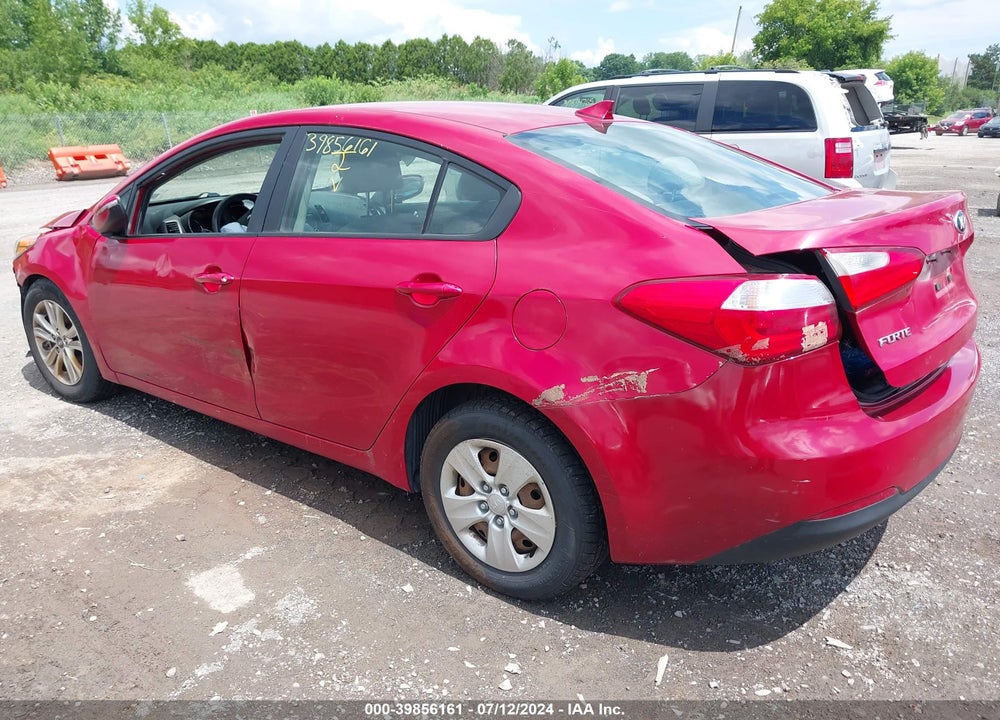 2015 KIA FORTE LX VIN: KNAFX4A67F5257441