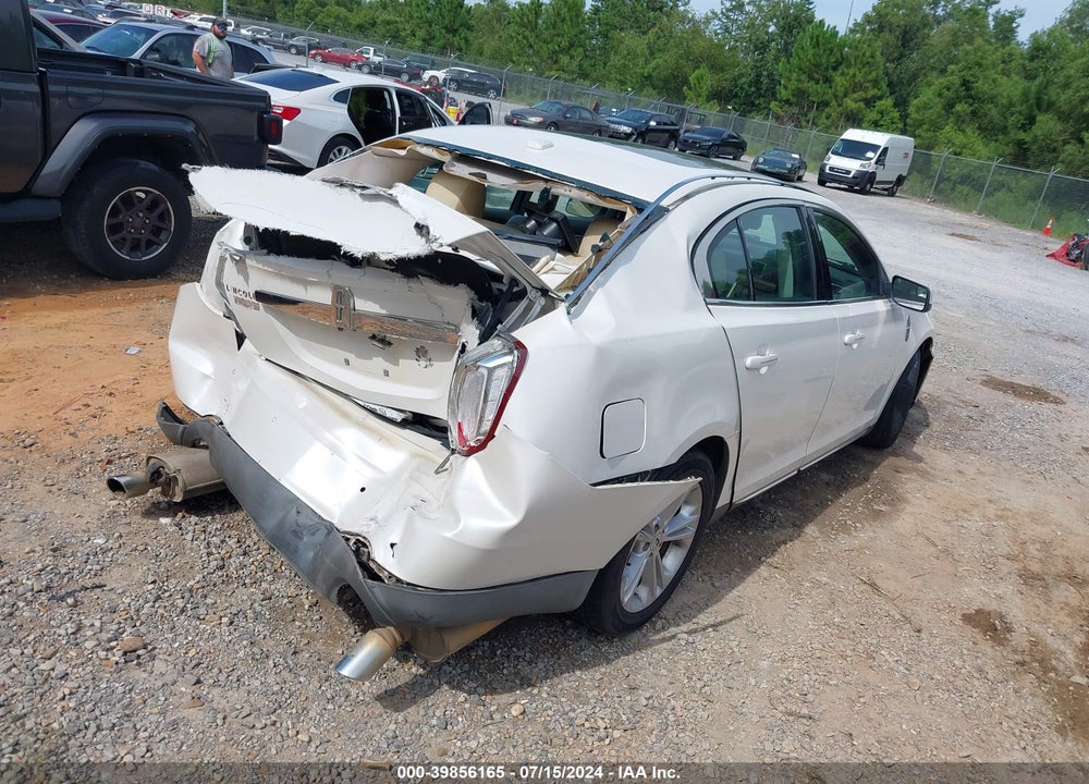 2010 LINCOLN MKS VIN: 1LNHL9DR8AG601653