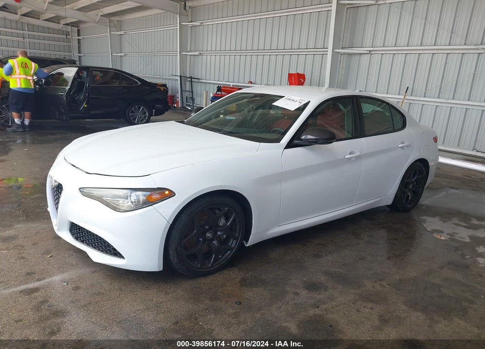 2021 ALFA ROMEO GIULIA RWD VIN: ZARFAMAN6M7638815