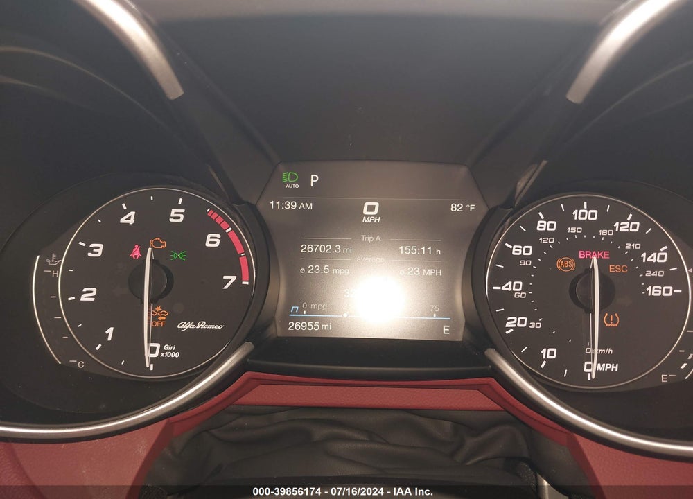 2021 ALFA ROMEO GIULIA RWD VIN: ZARFAMAN6M7638815