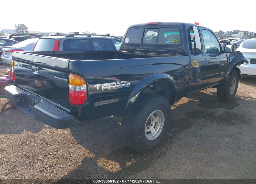 2002 TOYOTA TACOMA PRERUNNER V6 VIN: 5TESN92N92Z037669
