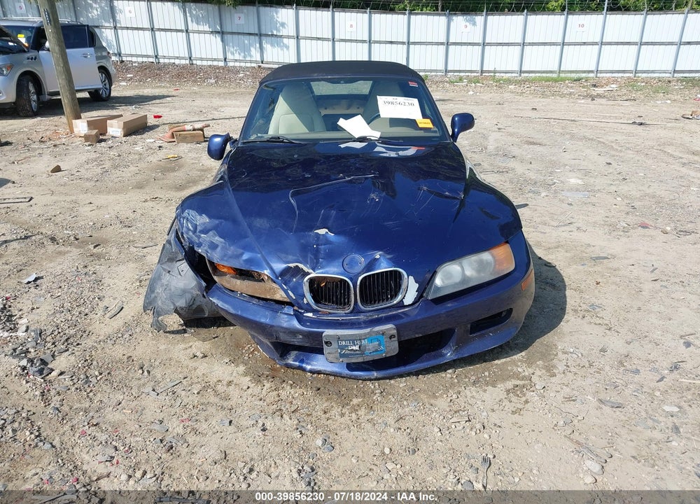 1999 BMW Z3 2.3 VIN: 4USCH9338XLG01999