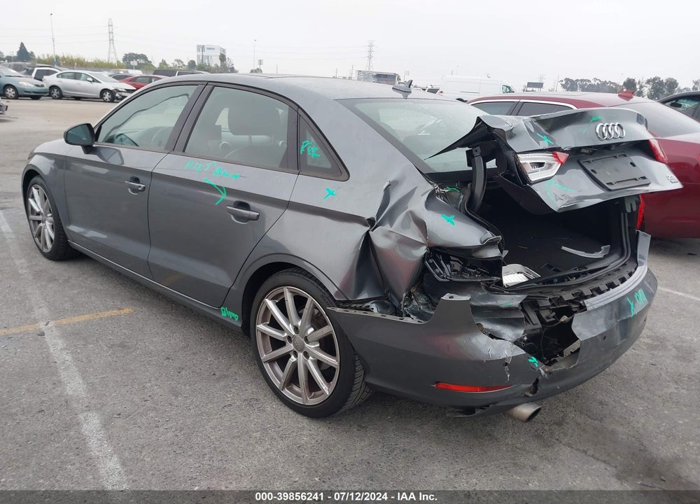 2016 AUDI A3 2.0T PREMIUM VIN: WAUB8GFF6G1029364