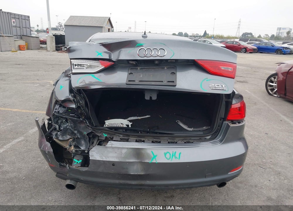 2016 AUDI A3 2.0T PREMIUM VIN: WAUB8GFF6G1029364