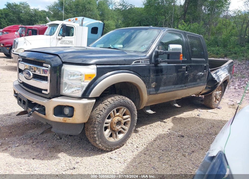 2011 FORD F-350 LARIAT VIN: 1FT8W3BT1BEB64129