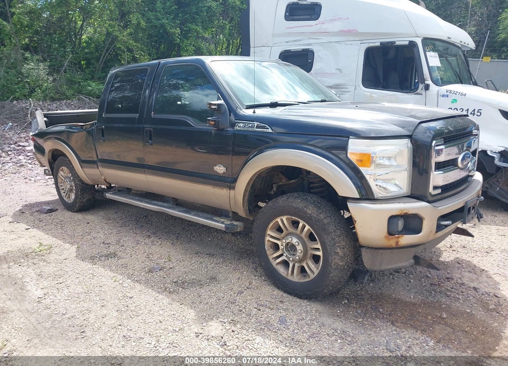 2011 FORD F-350 LARIAT VIN: 1FT8W3BT1BEB64129