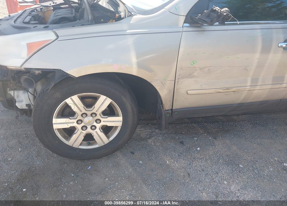2012 CHEVROLET TRAVERSE 1LT VIN: 1GNKVGEDXCJ160391