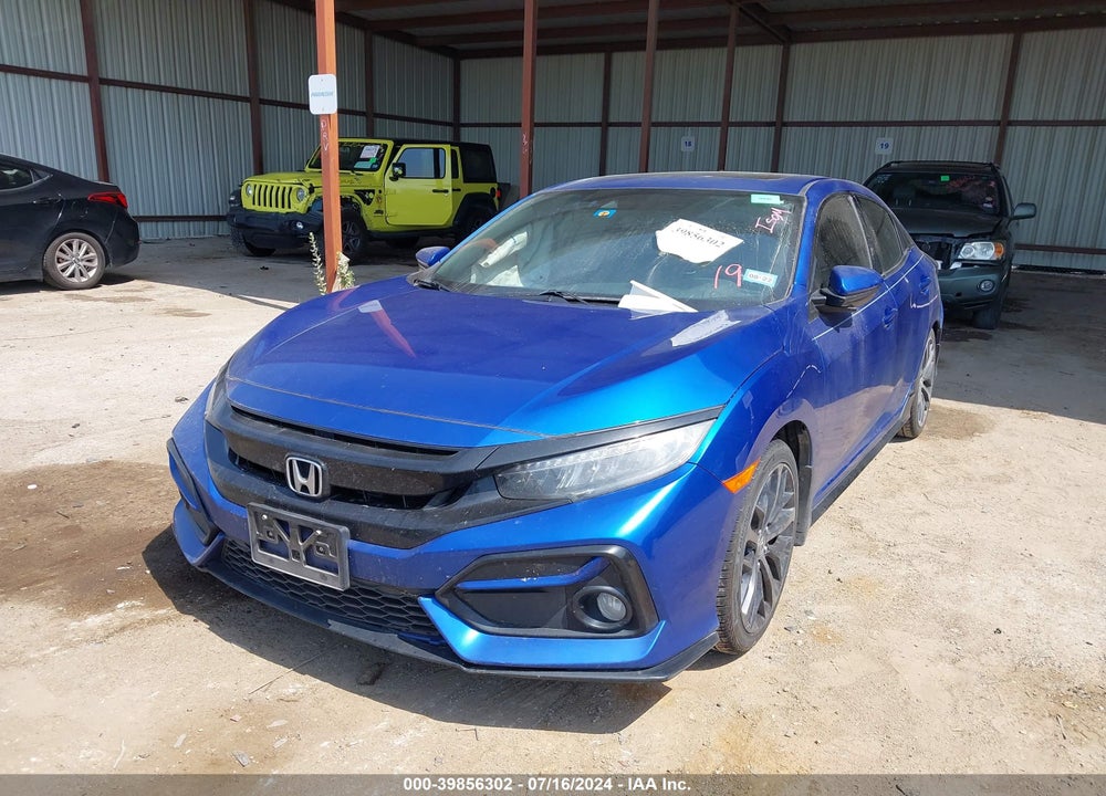 2020 HONDA CIVIC SPORT TOURING VIN: SHHFK7H99LU205126