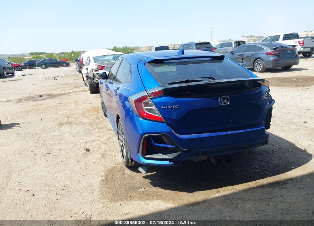 2020 HONDA CIVIC SPORT TOURING VIN: SHHFK7H99LU205126