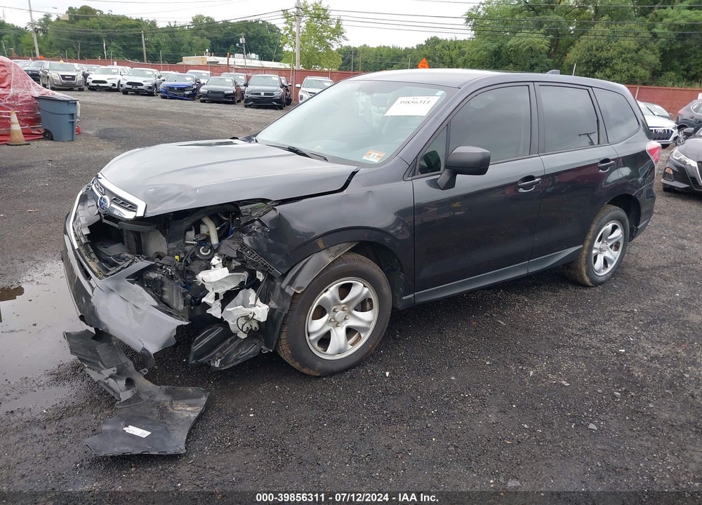 2017 SUBARU FORESTER 2.5I VIN: JF2SJAAC0HH589652