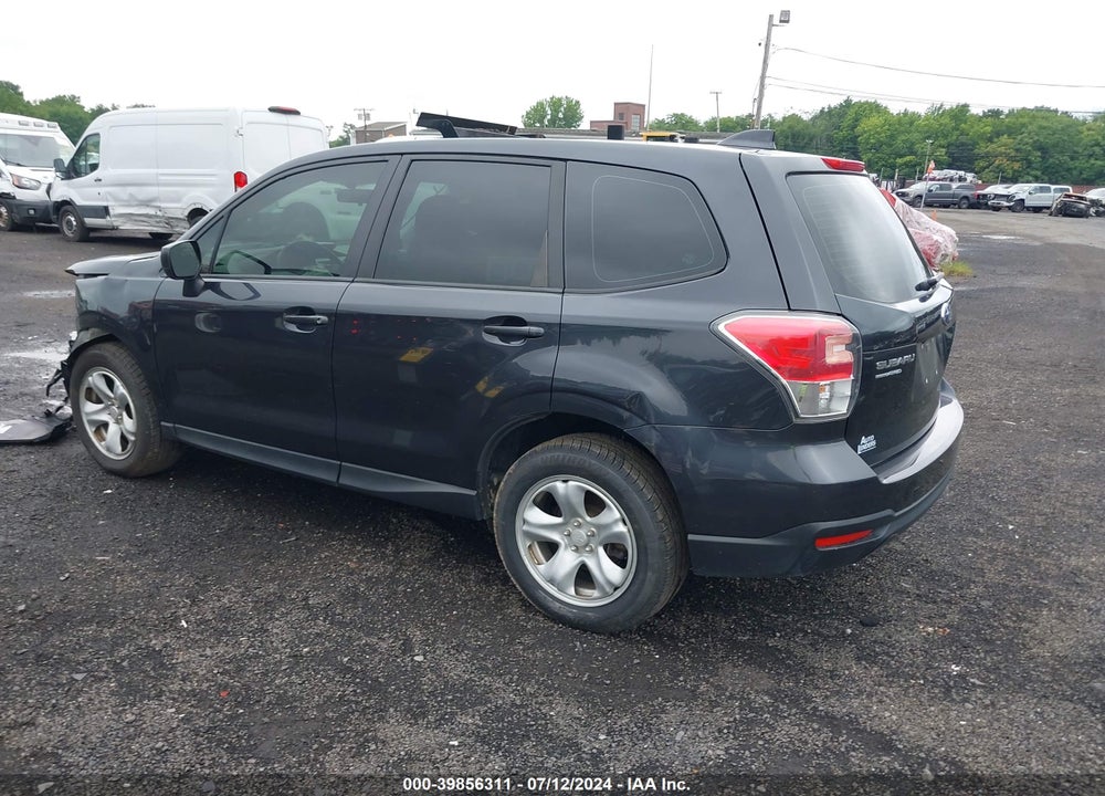 2017 SUBARU FORESTER 2.5I VIN: JF2SJAAC0HH589652