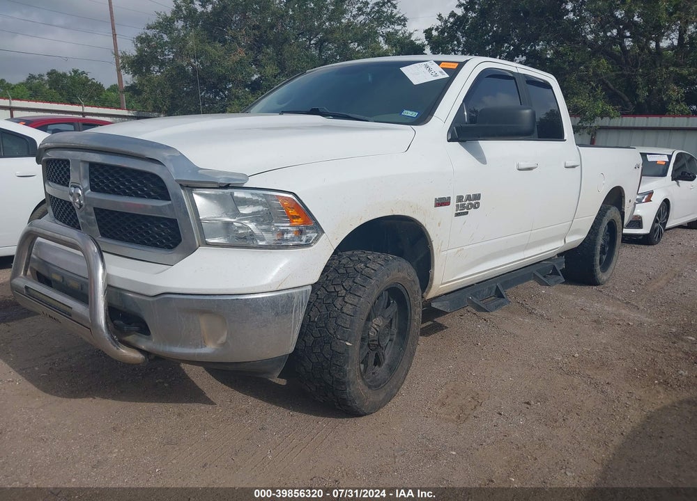 2019 RAM 1500 CLASSIC SLT QUAD CAB 4X4 6'4 BOX VIN: 1C6RR7GT3KS634214