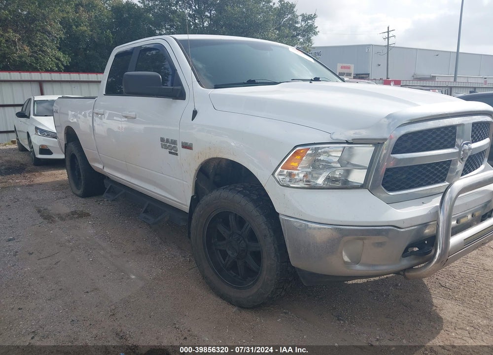 2019 RAM 1500 CLASSIC SLT QUAD CAB 4X4 6'4 BOX VIN: 1C6RR7GT3KS634214