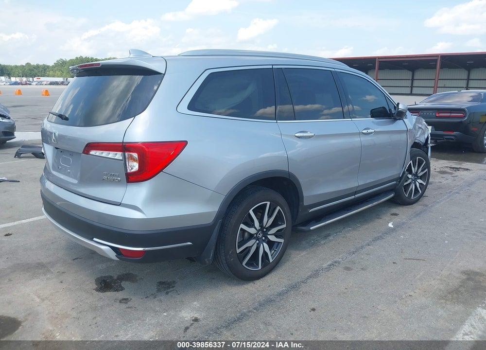 2021 HONDA PILOT AWD ELITE VIN: 5FNYF6H0XMB084070