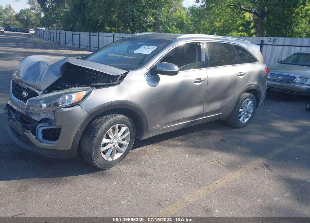 2017 KIA SORENTO 2.4L LX VIN: 5XYPGDA31HG289860