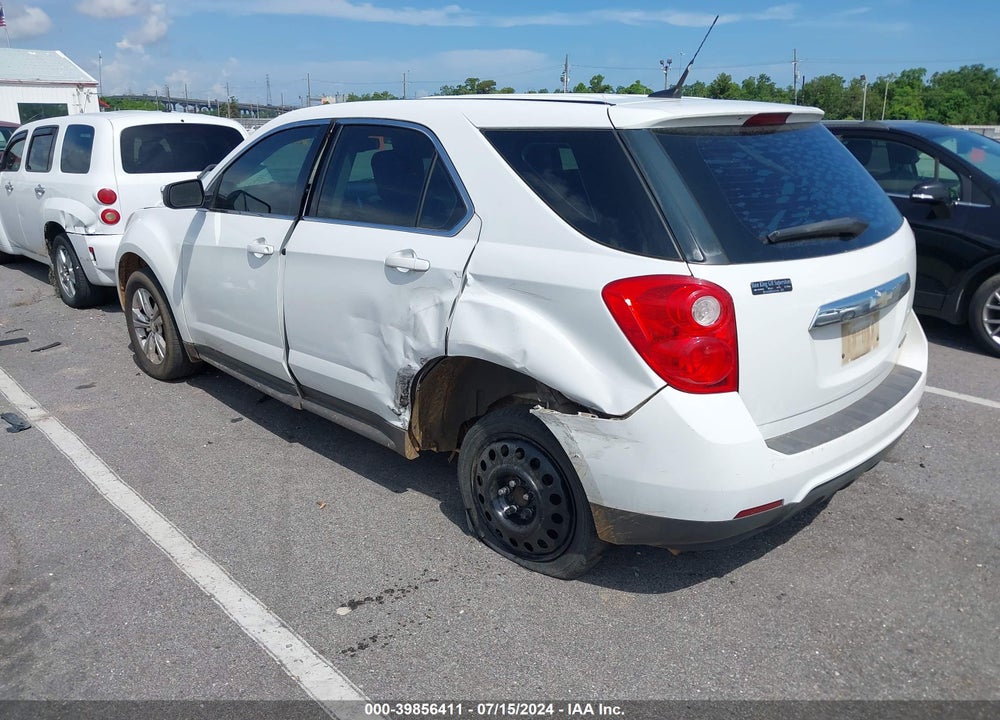 2011 CHEVROLET EQUINOX LS VIN: 2GNALBEC4B1307292