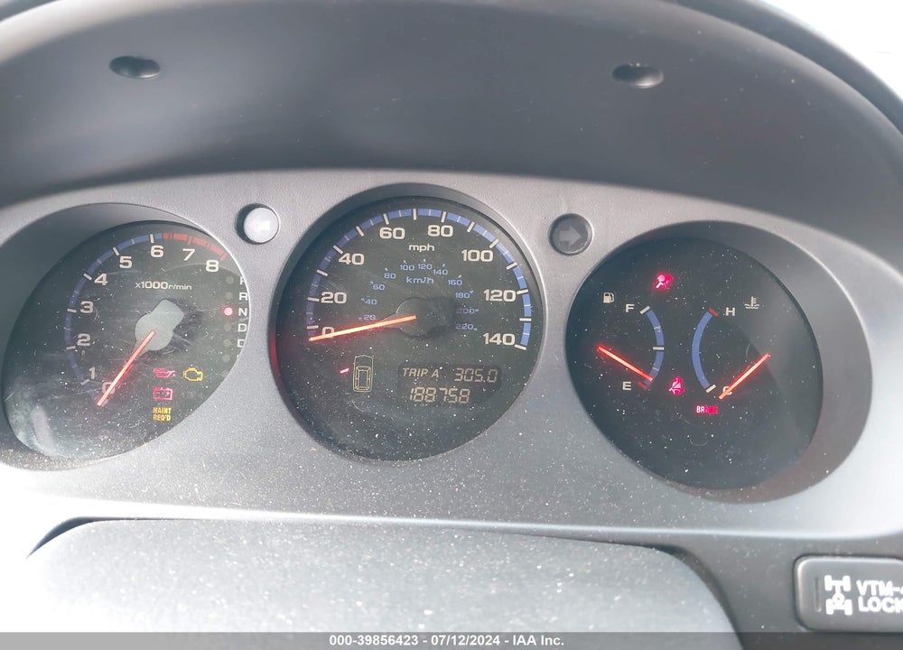 2005 ACURA MDX VIN: 2HNYD18845H543095