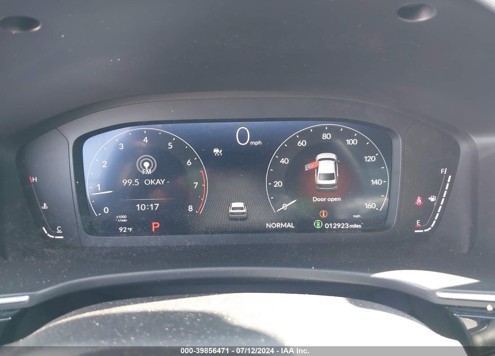 2024 HONDA CIVIC TOURING VIN: 2HGFE1F97RH325956