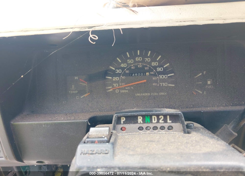 1986 TOYOTA PICKUP CAB CHASSIS RN75 DLX VIN: JT5RN75U9G0010447