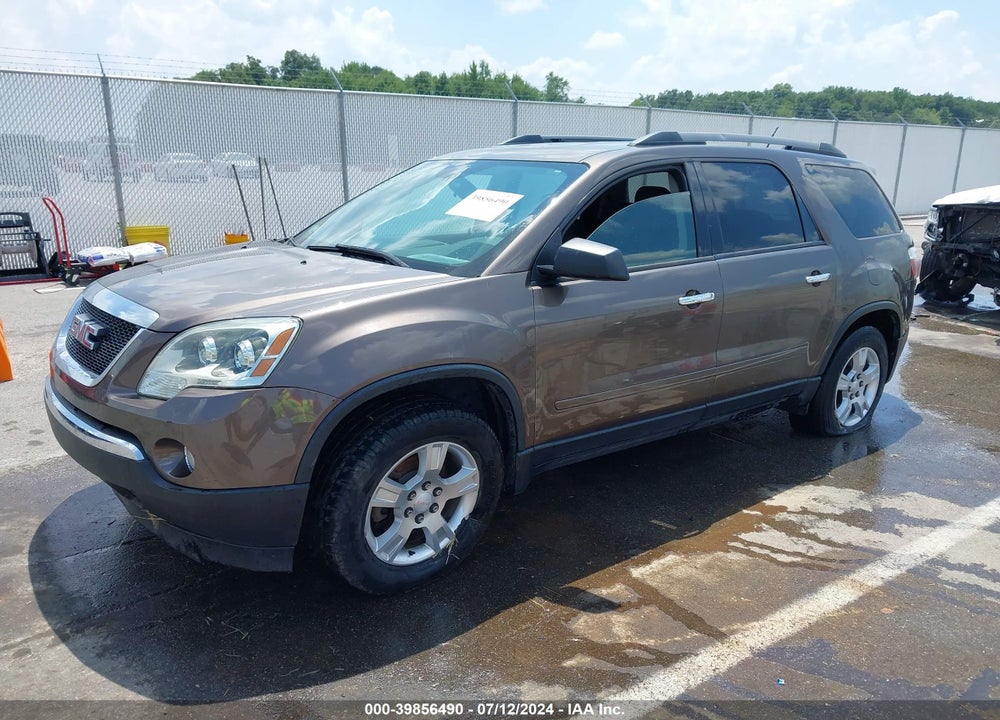2012 GMC ACADIA SL VIN: 1GKKRNED8CJ363706