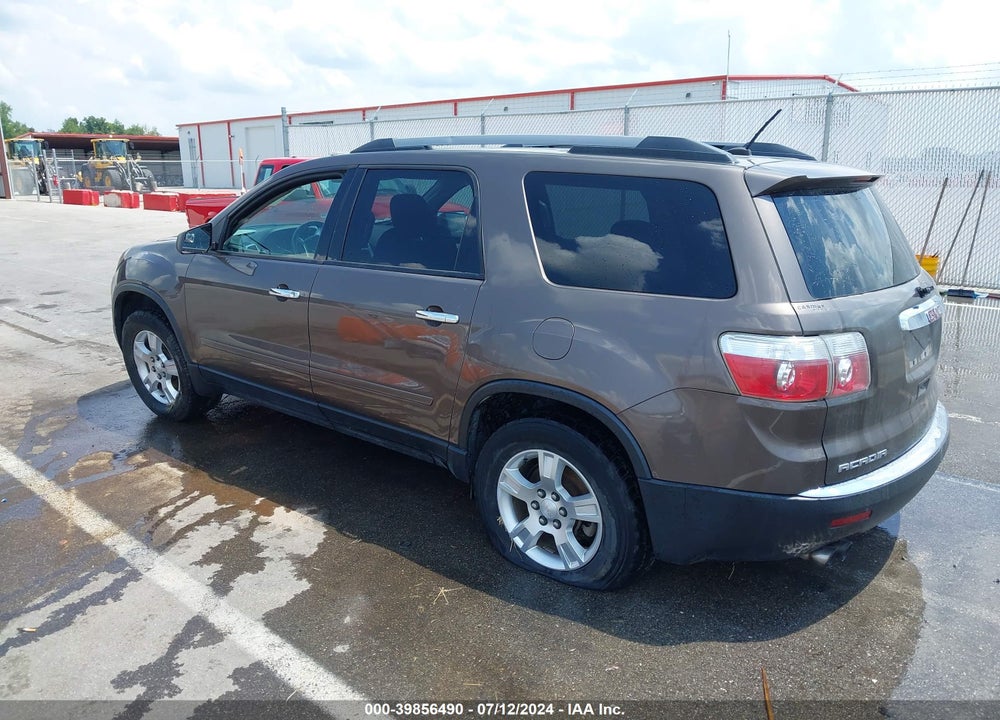 2012 GMC ACADIA SL VIN: 1GKKRNED8CJ363706