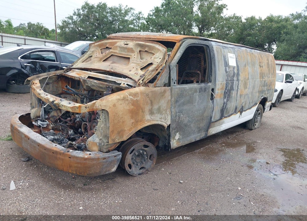 2008 CHEVROLET EXPRESS WORK VAN VIN: 1GCHG39K281147995