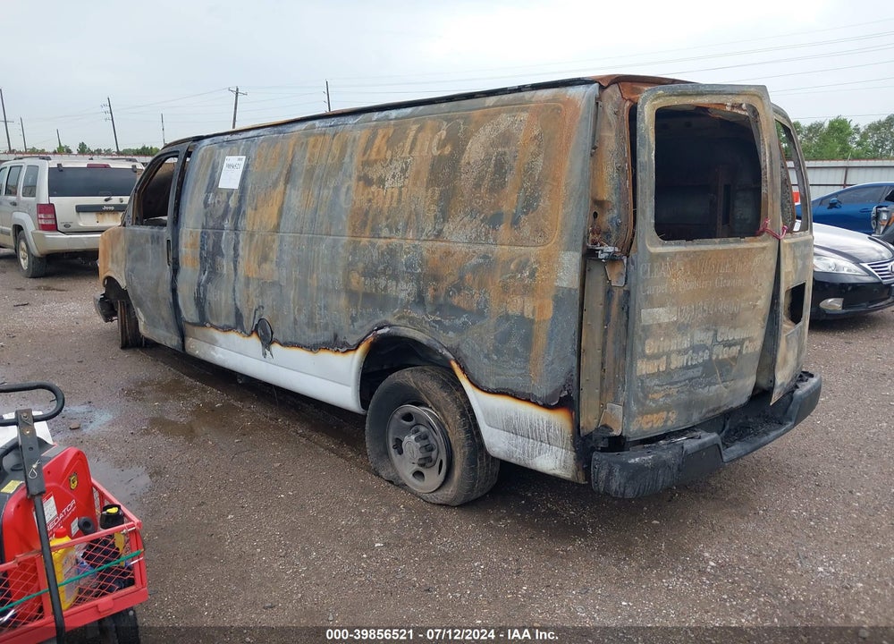2008 CHEVROLET EXPRESS WORK VAN VIN: 1GCHG39K281147995