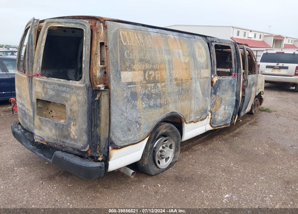 2008 CHEVROLET EXPRESS WORK VAN VIN: 1GCHG39K281147995