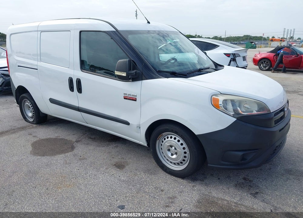 2016 RAM PROMASTER CITY TRADESMAN VIN: ZFBERFAT7G6B27008