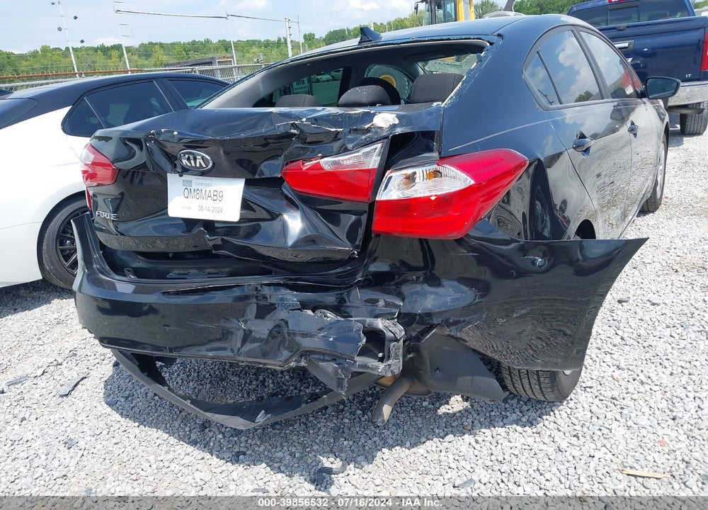 2016 KIA FORTE LX VIN: KNAFK4A67G5602743