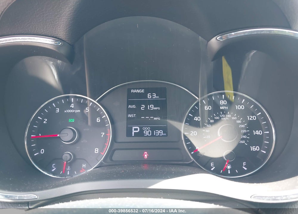 2016 KIA FORTE LX VIN: KNAFK4A67G5602743