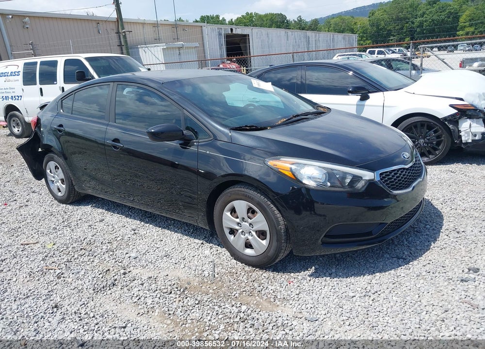 2016 KIA FORTE LX VIN: KNAFK4A67G5602743