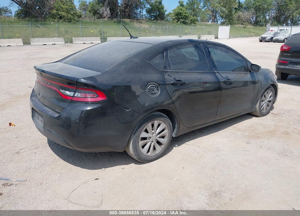2014 DODGE DART SXT VIN: 1C3CDFBB9ED786825