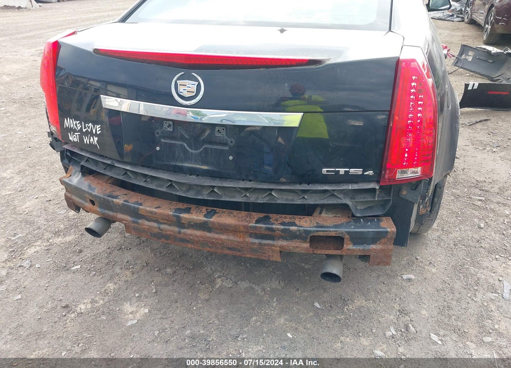 2009 CADILLAC CTS STANDARD VIN: 1G6DG577890161564