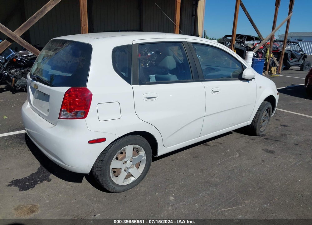 2005 CHEVROLET AVEO SPECIAL VALUE VIN: KL1TD62635B427553