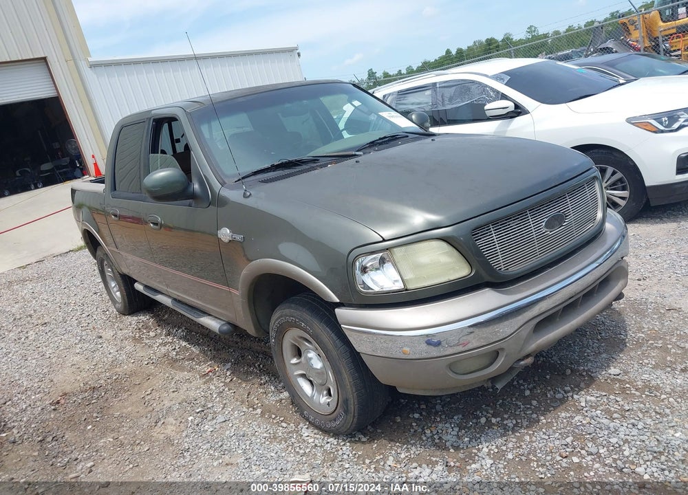 2002 FORD F-150 LARIAT/XLT VIN: 1FTRW08LX2KC14702