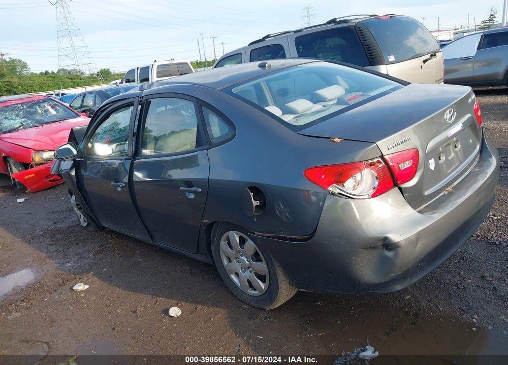 2007 HYUNDAI ELANTRA GLS/LIMITED/SE VIN: KMHDU46D57U173681